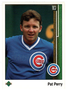 Pat Perry - Chicago Cubs (MLB Baseball Card) 1989 Upper Deck # 345 Mint