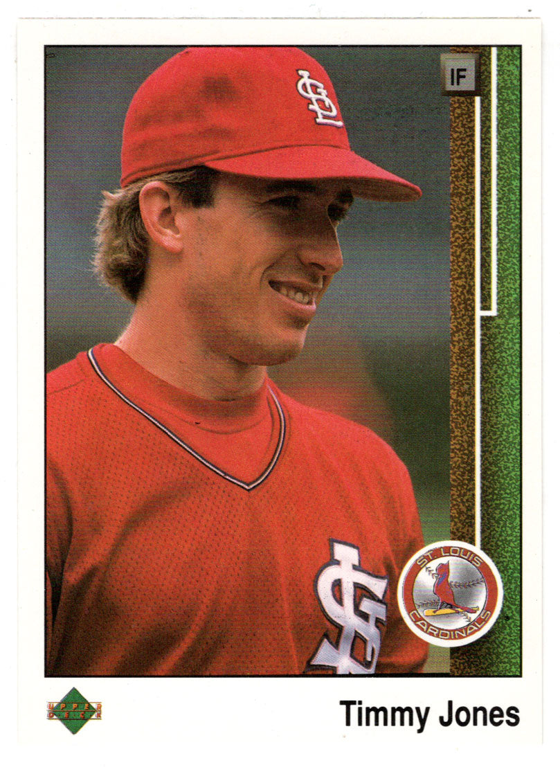 Timmy Jones - St. Louis Cardinals (MLB Baseball Card) 1989 Upper Deck # 348 Mint