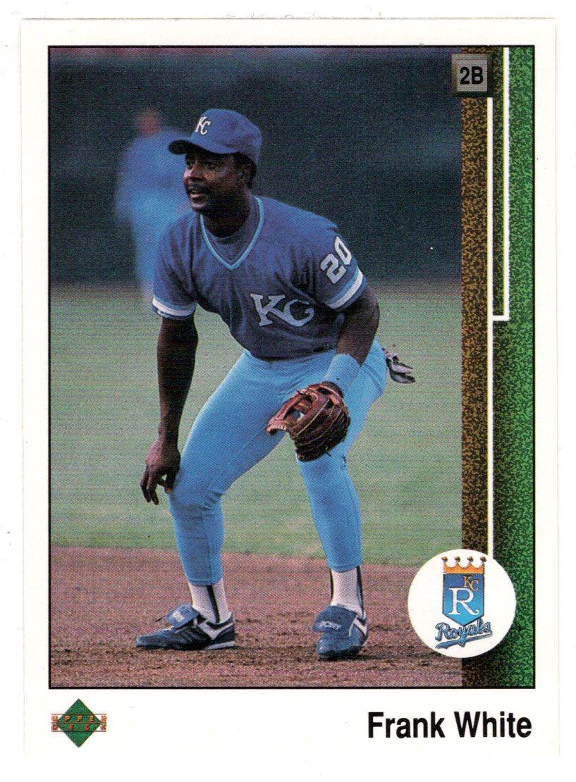 Frank White - Kansas City Royals (MLB Baseball Card) 1989 Upper Deck # 350 Mint