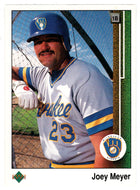 Joey Meyer - Milwaukee Brewers (MLB Baseball Card) 1989 Upper Deck # 403 Mint