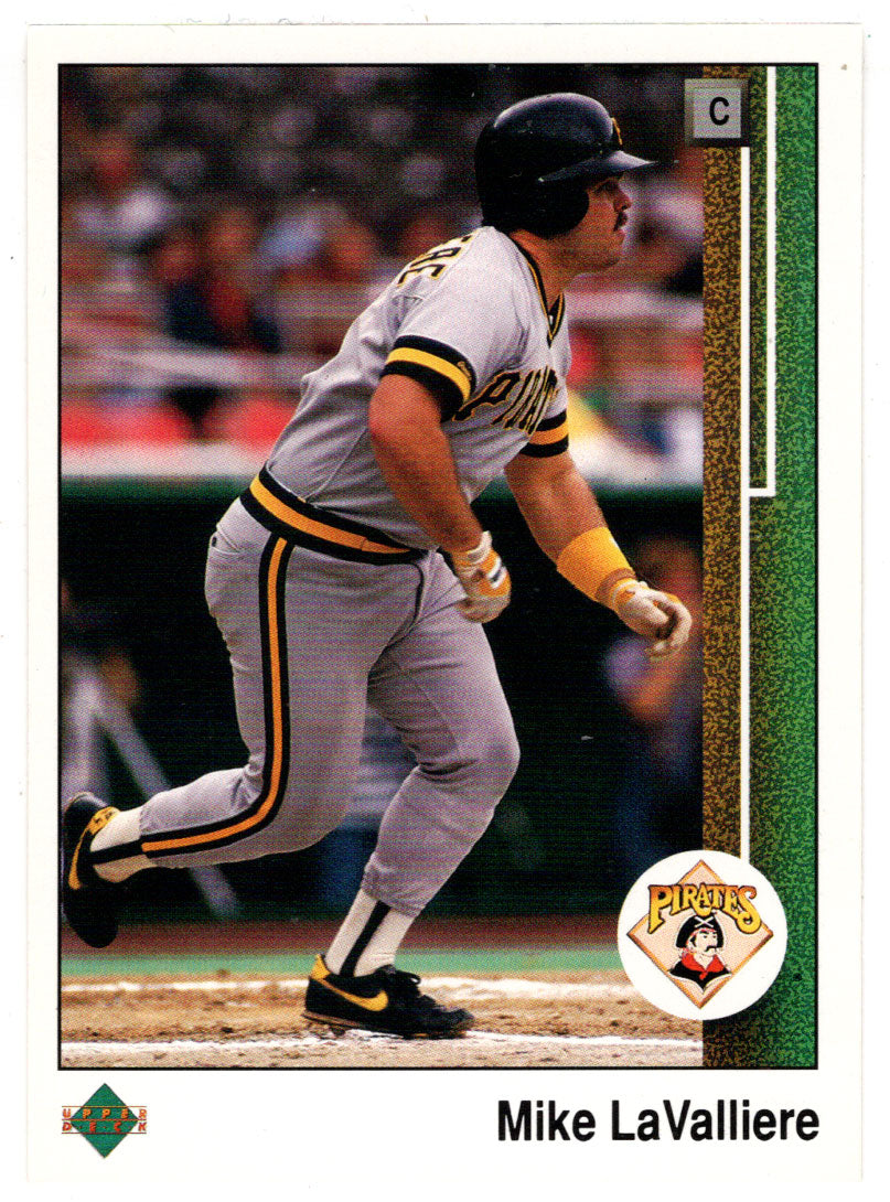 Mike LaValliere - Pittsburgh Pirates (MLB Baseball Card) 1989 Upper Deck # 417 Mint