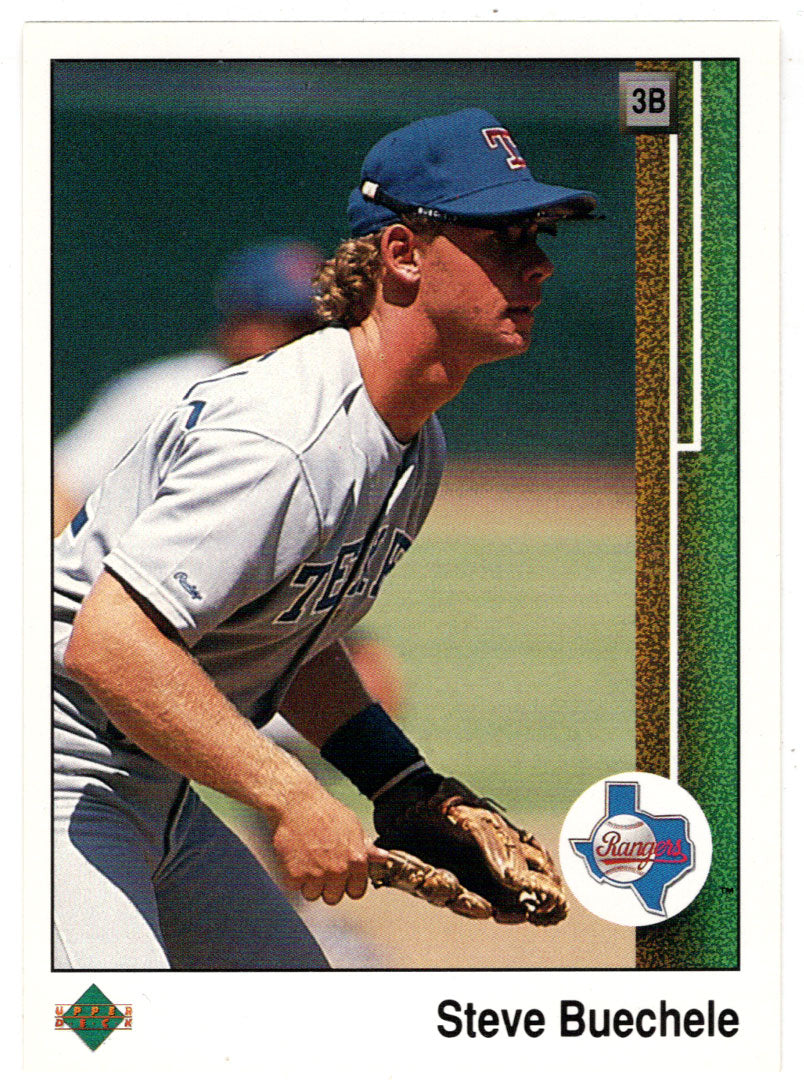 Steve Buechele - Texas Rangers (MLB Baseball Card) 1989 Upper Deck # 418 Mint