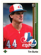 Tim Burke - Montreal Expos (MLB Baseball Card) 1989 Upper Deck # 456 Mint