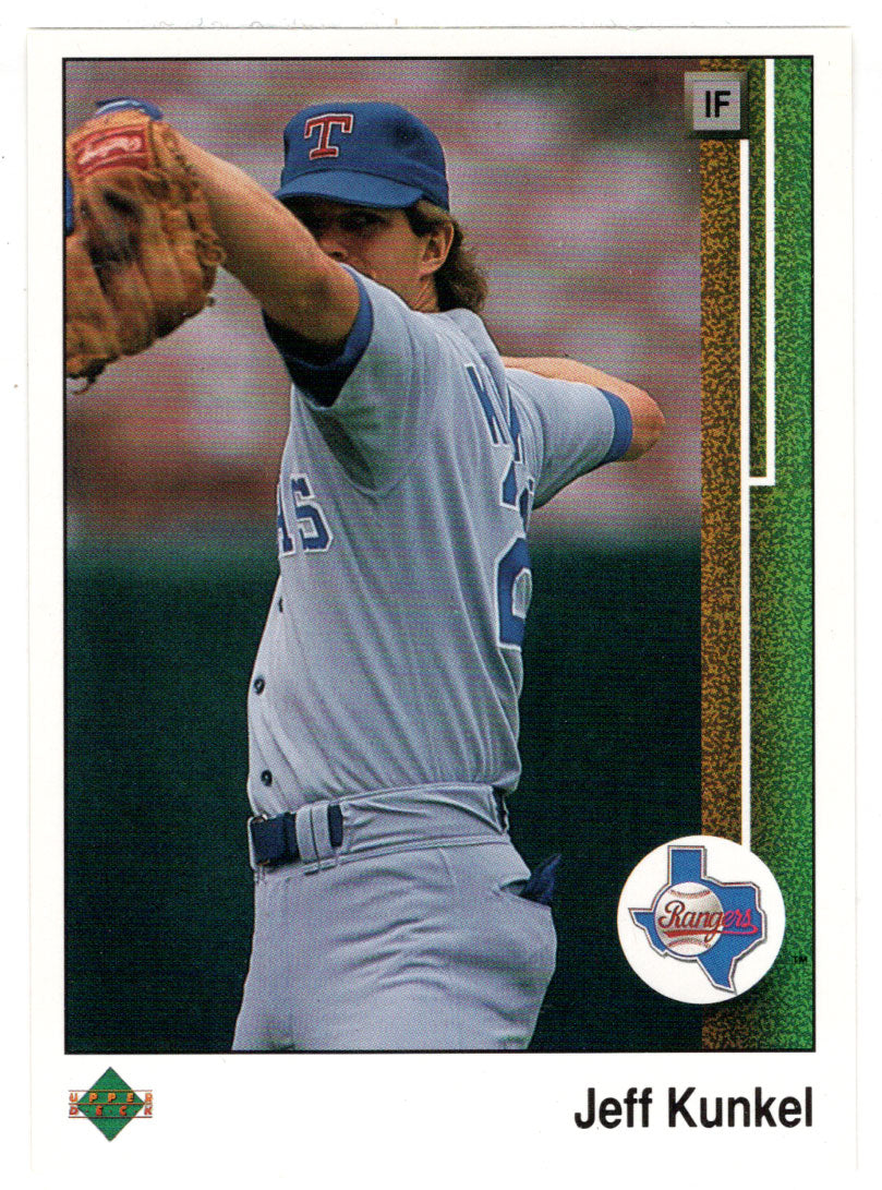 Jeff Kunkel - Texas Rangers (MLB Baseball Card) 1989 Upper Deck # 463 Mint