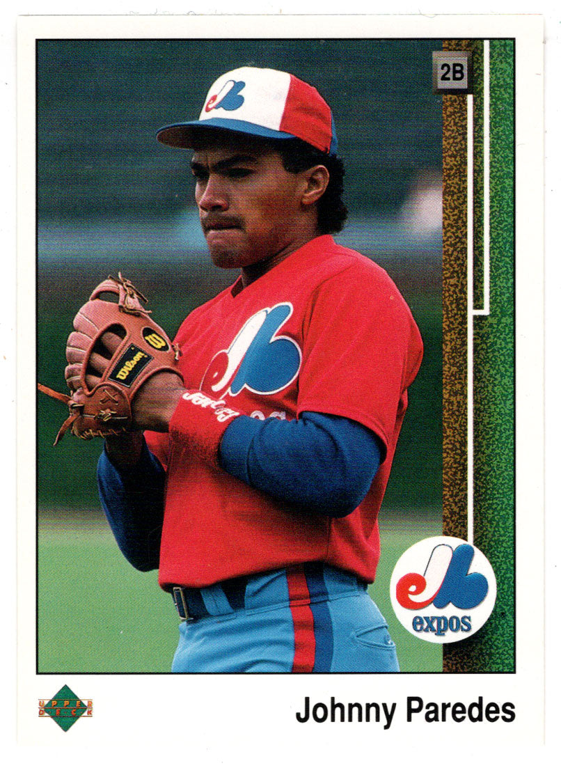 Johnny Paredes - Montreal Expos (MLB Baseball Card) 1989 Upper Deck # 477 Mint