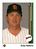 Andy Hawkins - San Diego Padres (MLB Baseball Card) 1989 Upper Deck # 495 Mint