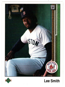 Lee Smith - Boston Red Sox (MLB Baseball Card) 1989 Upper Deck # 521 Mint