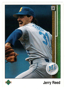 Jerry Reed - Seattle Mariners (MLB Baseball Card) 1989 Upper Deck # 529 Mint