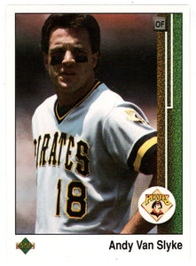 Andy Van Slyke - Pittsburgh Pirates (MLB Baseball Card) 1989 Upper Deck # 537 Mint