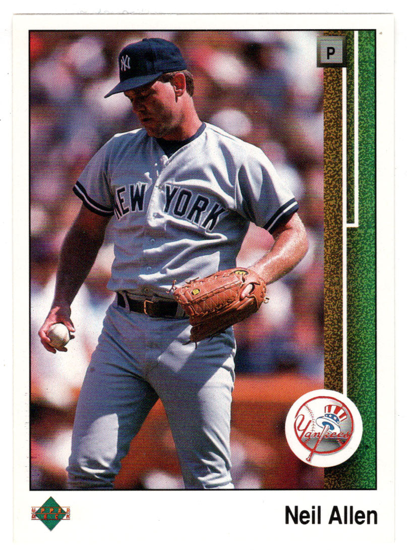 Neil Allen - New York Yankees (MLB Baseball Card) 1989 Upper Deck # 567 Mint