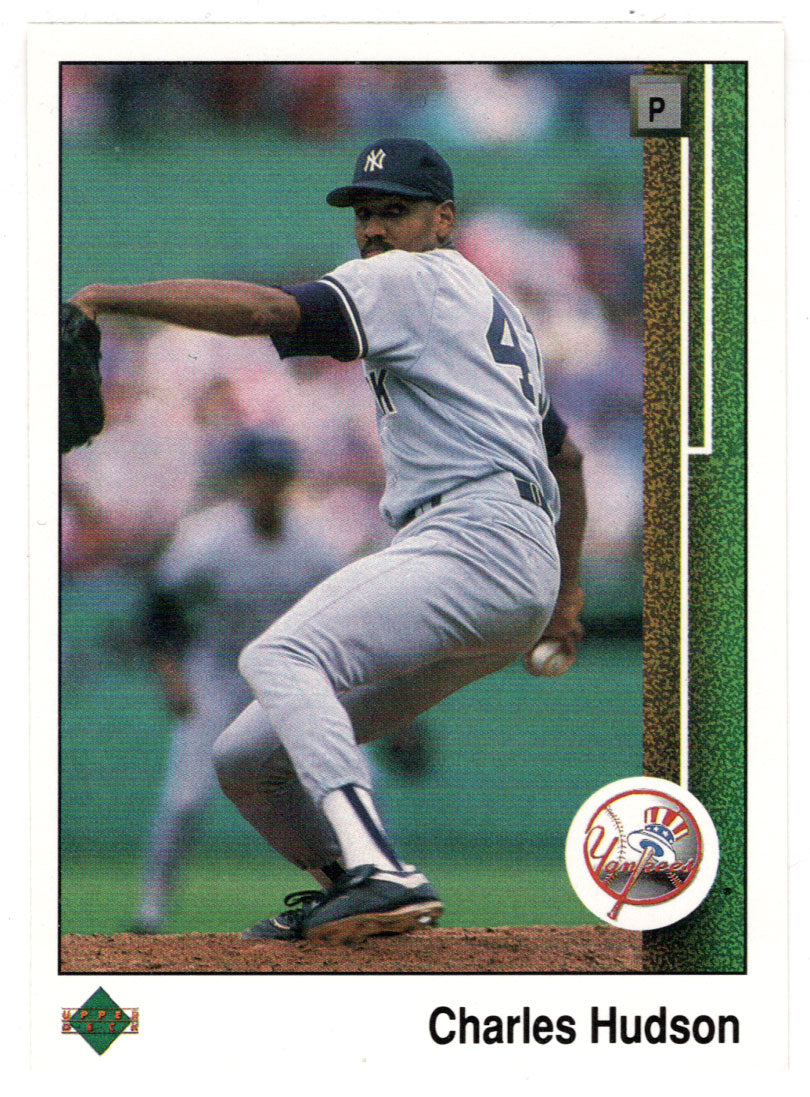 Charles Hudson - New York Yankees (MLB Baseball Card) 1989 Upper Deck # 586 Mint