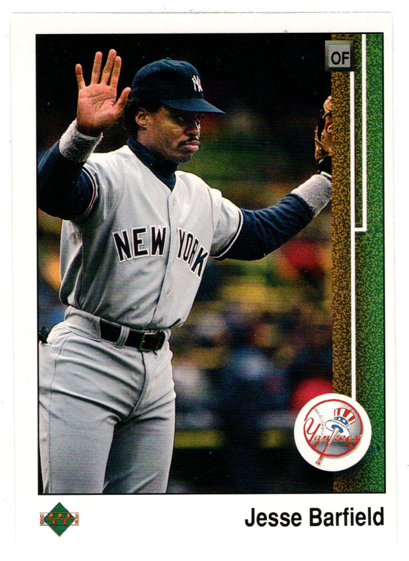 Jesse Barfield - New York Yankees (MLB Baseball Card) 1989 Upper Deck # 702 Mint