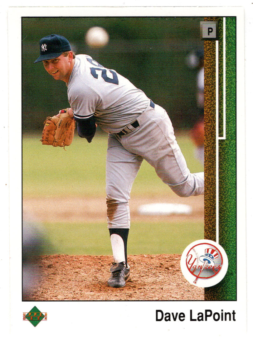 Dave LaPoint - New York Yankees (MLB Baseball Card) 1989 Upper Deck # 706 Mint