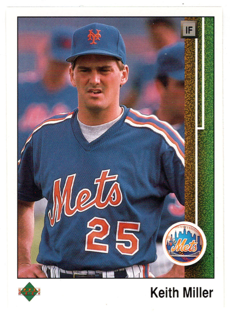 Keith Miller - New York Mets (MLB Baseball Card) 1989 Upper Deck # 739 Mint