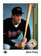 Steve Finley RC - Baltimore Orioles (MLB Baseball Card) 1989 Upper Deck # 742 Mint