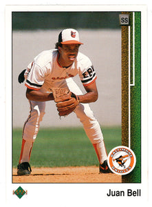 Juan Bell RC - Baltimore Orioles (MLB Baseball Card) 1989 Upper Deck # 747 Mint