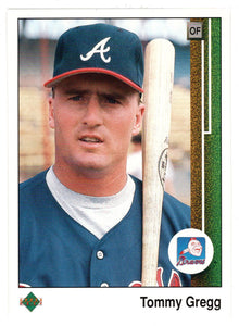 Tommy Gregg - Atlanta Braves (MLB Baseball Card) 1989 Upper Deck # 751 Mint