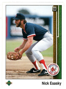 Nick Esasky - Boston Red Sox (MLB Baseball Card) 1989 Upper Deck # 757 Mint