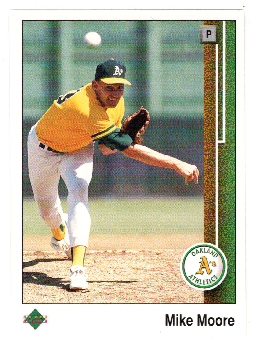 Mike Moore - Oakland Athletics (MLB Baseball Card) 1989 Upper Deck # 758 Mint