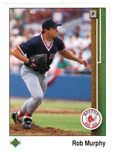 Rob Murphy - Boston Red Sox (MLB Baseball Card) 1989 Upper Deck # 759 Mint