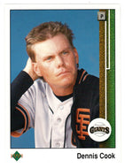 Dennis Cook RC - San Francisco Giants (MLB Baseball Card) 1989 Upper Deck # 779 Mint