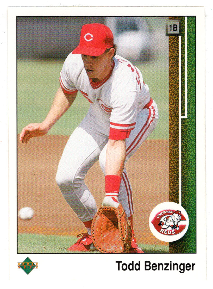 Todd Benzinger - Cincinnati Reds (MLB Baseball Card) 1989 Upper Deck # 785 Mint