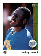 Jeffrey Leonard - Seattle Mariners (MLB Baseball Card) 1989 Upper Deck # 789 Mint