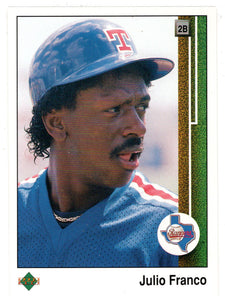 Julio Franco - Texas Rangers (MLB Baseball Card) 1989 Upper Deck # 793 Mint