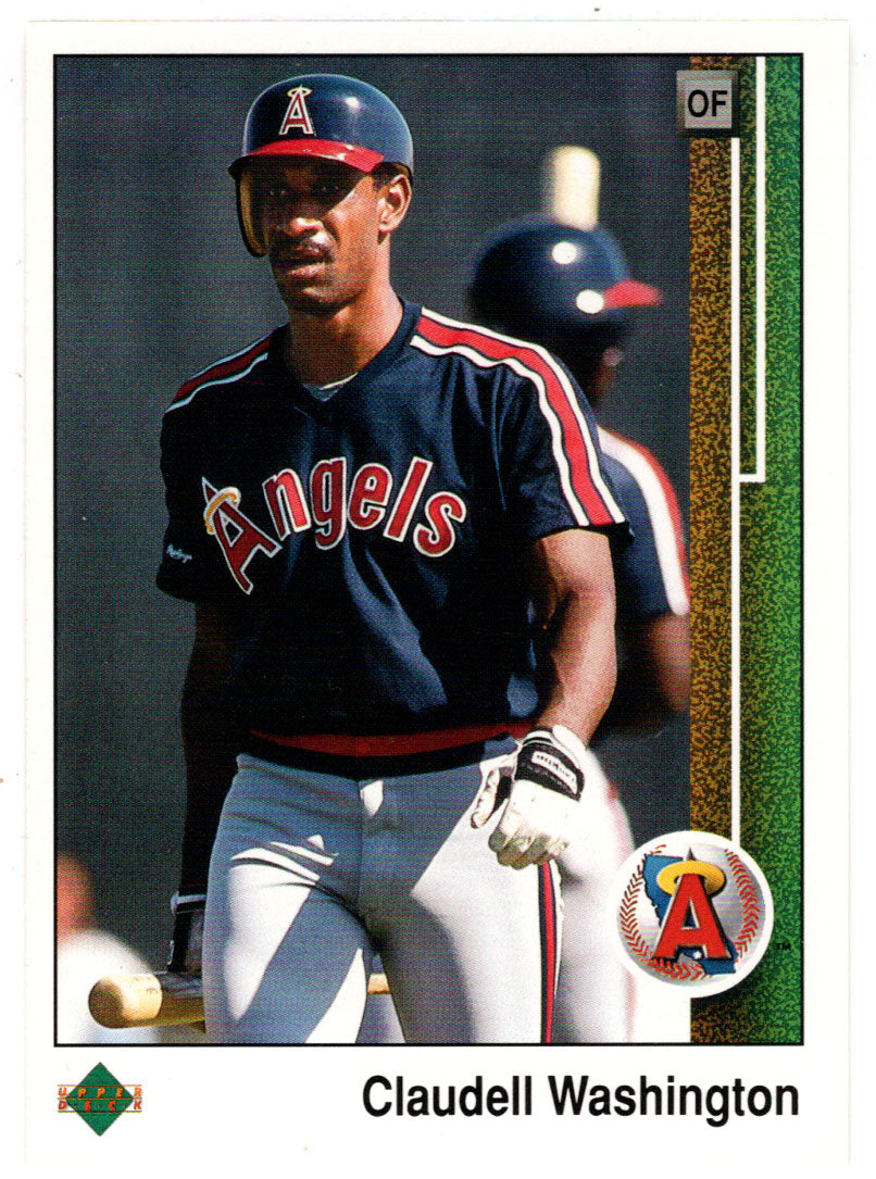 Claudell Washington - California Angels (MLB Baseball Card) 1989 Upper Deck # 794 Mint