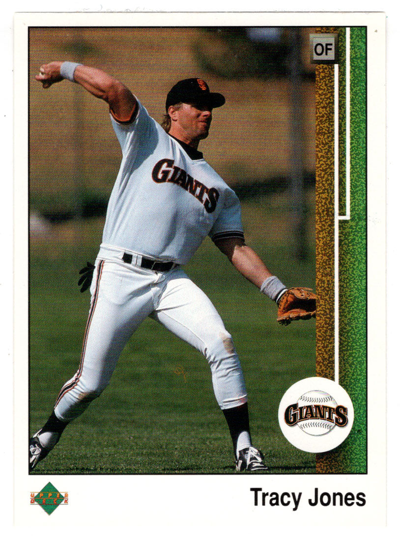 Tracy Jones - San Francisco Giants (MLB Baseball Card) 1989 Upper Deck # 798 Mint