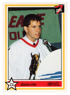 Belleville Bulls Checklist (Hockey Card) 1990-91 7th Inning Sketch OHL # 3 Mint