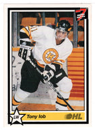 Tony Iob - Kingston Frontenacs (Hockey Card) 1990-91 7th Inning Sketch OHL # 60 Mint