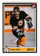 John Vary - Kingston Frontenacs (Hockey Card) 1990-91 7th Inning Sketch OHL # 75 Mint