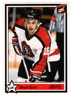 Brad Spry - Ottawa 67's (Hockey Card) 1990-91 7th Inning Sketch OHL # 98 Mint