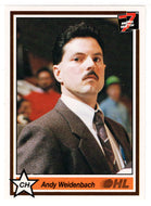 Andy Weidenbach - Detroit Ambassadors (Hockey Card) 1990-91 7th Inning Sketch OHL # 124 Mint