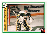 Brent Brownlee - London Knights (Hockey Card) 1990-91 7th Inning Sketch OHL # 128 Mint
