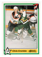 Chris Crombie - London Knights (Hockey Card) 1990-91 7th Inning Sketch OHL # 131 Mint