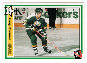 Barry Potomski - London Knights (Hockey Card) 1990-91 7th Inning Sketch OHL # 139 Mint