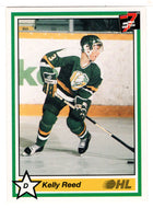 Kelly Reed - London Knights (Hockey Card) 1990-91 7th Inning Sketch OHL # 141 Mint