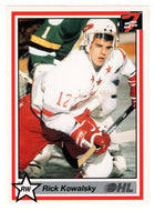 Rick Kowalsky - Sault Ste. Marie Greyhounds (Hockey Card) 1990-91 7th Inning Sketch OHL # 162 Mint