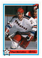 Paul McCallion - Kitchener Rangers (Hockey Card) 1990-91 7th Inning Sketch OHL # 237 Mint