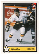 Allan Cox - North Bay Centennials (Hockey Card) 1990-91 7th Inning Sketch OHL # 306 Mint