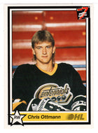 Chris Ottmann - North Bay Centennials (Hockey Card) 1990-91 7th Inning Sketch OHL # 313 Mint