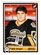 Billy Wright - North Bay Centennials (Hockey Card) 1990-91 7th Inning Sketch OHL # 322 Mint
