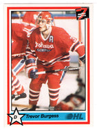 Trevor Burgess - Oshawa Generals (Hockey Card) 1990-91 7th Inning Sketch OHL # 329 Mint