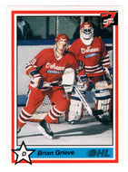Brian Grieve - Oshawa Generals (Hockey Card) 1990-91 7th Inning Sketch OHL # 337 Mint