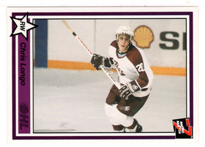 Chris Longo - Peterborough Petes (Hockey Card) 1990-91 7th Inning Sketch OHL # 364 Mint