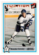 Brandon Convery - Sudbury Wolves (Hockey Card) 1990-91 7th Inning Sketch OHL # 381 Mint