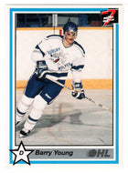 Barry Young - Sudbury Wolves (Hockey Card) 1990-91 7th Inning Sketch OHL # 397 Mint