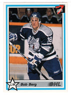 Bob Berg - Sudbury Wolves (Hockey Card) 1990-91 7th Inning Sketch OHL # 400 Mint